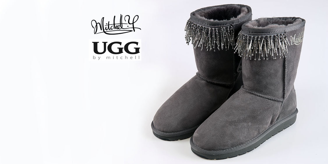 Black classic pair with silver beaded fringe